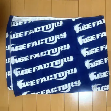 AGE FACTORY 타월 블루