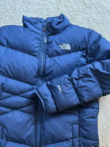 새상품급 THE NORTH FACE 네이비 다운 자켓
