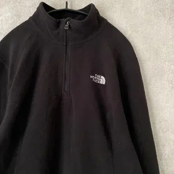 THE NORTH FACE 하프 지퍼 플리스 자켓 블랙 L