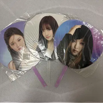 aespa 닝닝 부채 세트