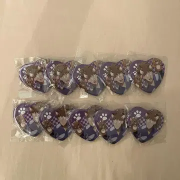 닌타마 란타로 난자타운 하치야 사부로 후와 라이조 하트 캔뱃지 세트