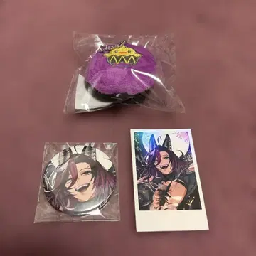 도피오 드롭사이트 생일 캔뱃지 폴라로이드 니지산지