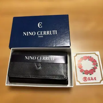 NINO CERRUTI 가죽 키케이스 블랙