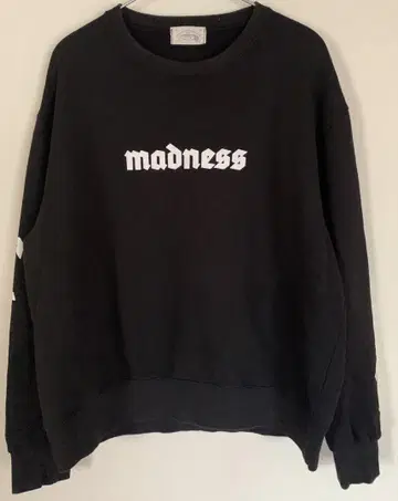 madness 블랙 맨투맨