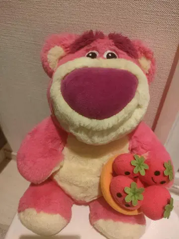 랏소 봉제 인형 딸기 포함