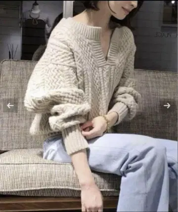 plage 아란 숏 풀오버 베이지