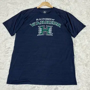 하와이 대학 Hanes RAINBOW WARRIOR T셔츠 M사이즈