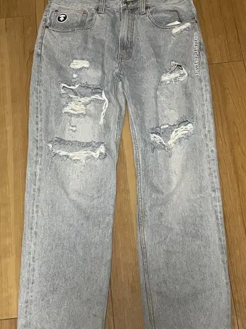 Aape x 9090 데님 팬츠