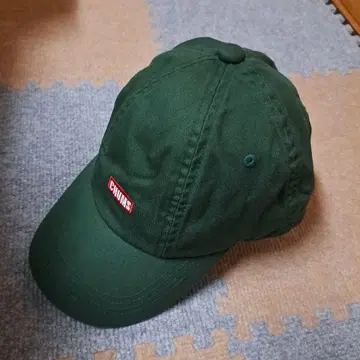CHUMS 다크 그린 야구 모자