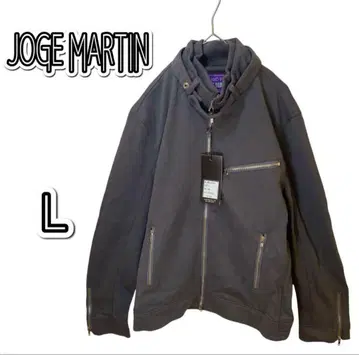 택 포함 새상품 JOGE MARTIN 조지마틴 블루종 블랙 L
