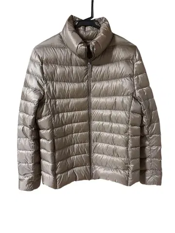 새상품급 유니클로 UNIQLO 다운 자켓 베이지 XL