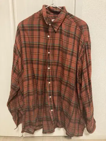 FREAK'S STORE 체크 무늬 긴팔 셔츠