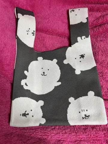 나가노 캐릭터즈 농담곰 니트 백