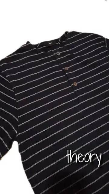 Theory theoryrelaxedhenley 티셔츠 네이비 XS