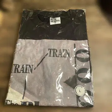 블루 하츠 40주년 기념 셔츠 L 3rdALBUM TRAIN TRAIN