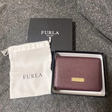 FURLA 3단 폴더형 미니 지갑
