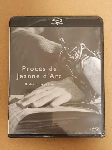 잔 다르크 재판 Blu-ray 로베르 브레송 미개봉 새상품