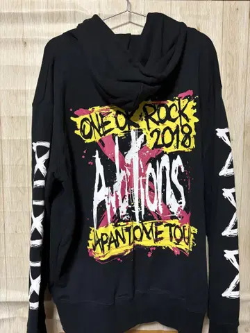 ONE OK ROCK 2018 Ambitions 후드티 L 사이즈