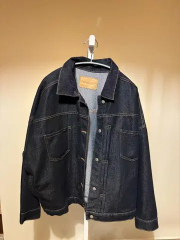 BONLECILL 다크 데님 오버 사이즈 자켓