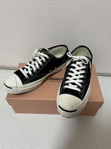 컨버스 에딕트 잭 파셀 블랙 캔버스 21SS