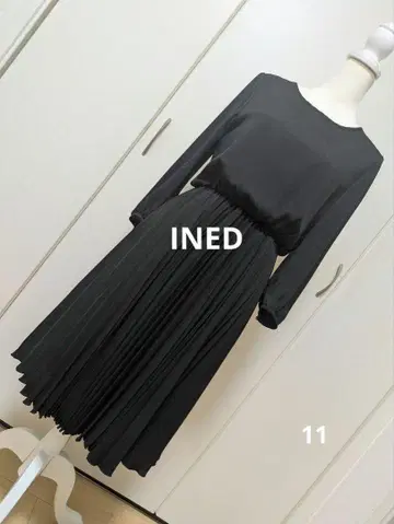 INED 이네드(플랑드르) 미 라인 롱 원피스 11