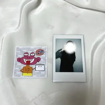 이와사키 유가 폴라로이드 스티커