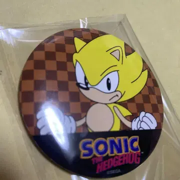 레어 SEGA 소닉 더 헤지혹 클래식 레트로 패턴 캔뱃지