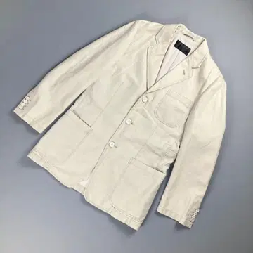 힐튼 코튼 테일러드 자켓 베이지 사이즈 M*OC705