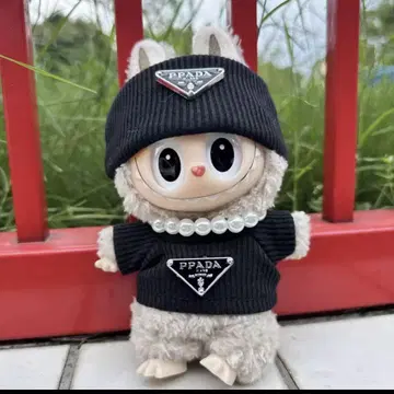 [ 1개 한정 ] 러브브 봉제 인형 의류 PPADA 3개 세트 블랙