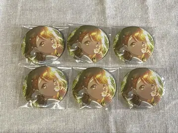 [무료배송] 프로세카 하나사토 미노리 글리터 캔 배지 6개 세트