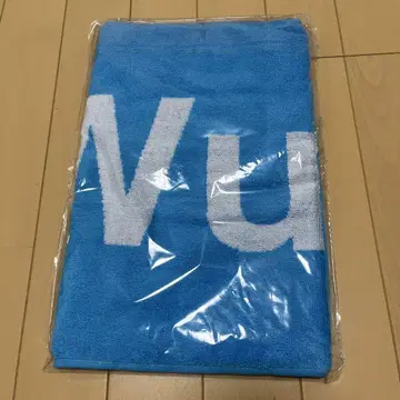 [ 새상품 ] WurtS 와츠 타월 스카이블루 로고