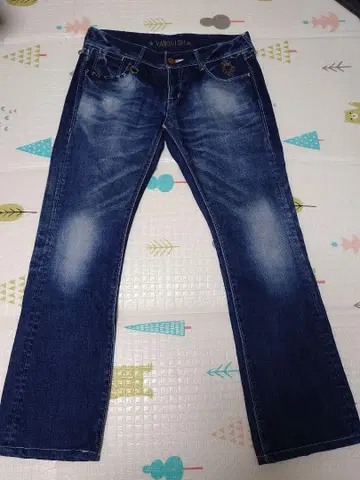 뱅퀴시 스터드 청바지 데님 팬츠