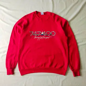 구제 의류 jerzees 맨투맨 래글런 슬리브 보잉 80s 90s