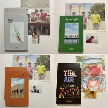 seventeen teen age 앨범 세부치 cd