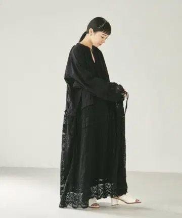투데이풀 36 쳐치 레이스 드레스 TODAYFUL 블랙
