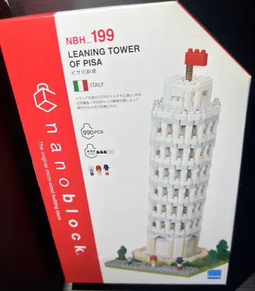 나노블럭 피사의 사탑 NBH-199 990PCS