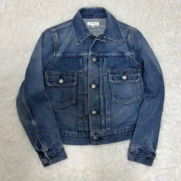 새상품급 HYKE 2nd 세컨드 타입 블루 데님 자켓 G 1