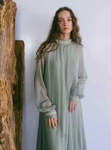 sahara 코드 자수 드레스 ameri vintage