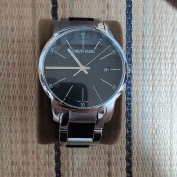 CALVIN KLEIN 쿼츠 손목시계 블랙