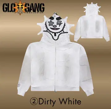GLO GANG 지퍼 후드티