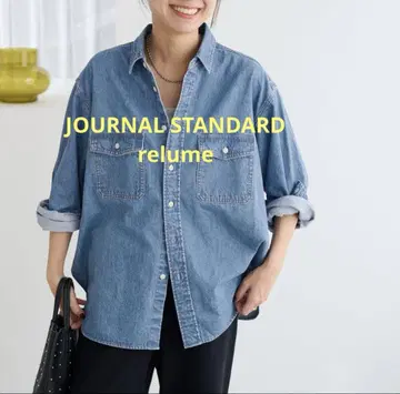 JOURNAL STANDARD relume 데님 워크 셔츠