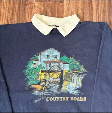 90s 미국제 카라 부착 USA제 빈티지 미국 수입 미국 빈티지 의류