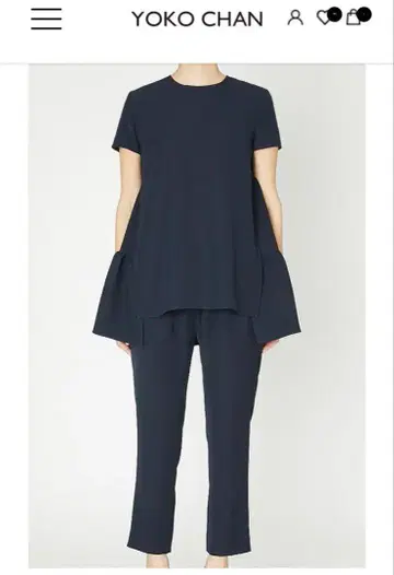 YOKO CHAN tops 38 NAVY