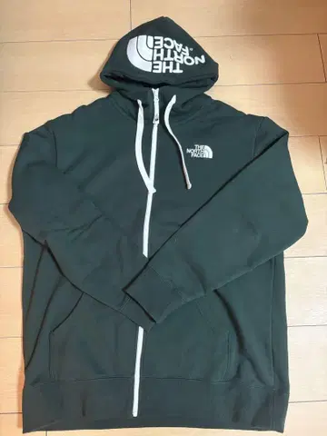 THE NORTH FACE 다크 그린 후드티
