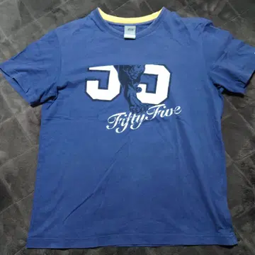 FIFTY FIVE DSL 그래픽 셔츠 네이비
