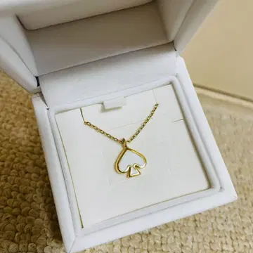 케이트 스페이드 목걸이 골드 화이트