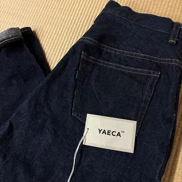 YAECA 와이드 테이퍼드 데님 9-14W 사이즈 28