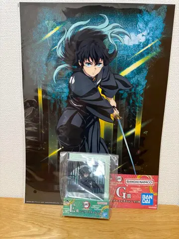 제일복권 귀멸의 칼날 E상 미니 아트 보드 G상 포스터 토키토 무이치로