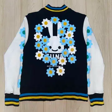 [ 레어 ] cune 큔 맨투맨 바시티 자켓 22주년 22nd 토끼