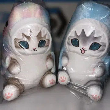 mofusand 모프 샌드 파스텔 상어냥 BIG 봉제 인형 전종 2개